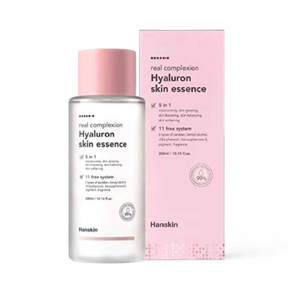 Hanskin Hyaluron Skin Essence Korean Beauty Full Size 10.14 oz.